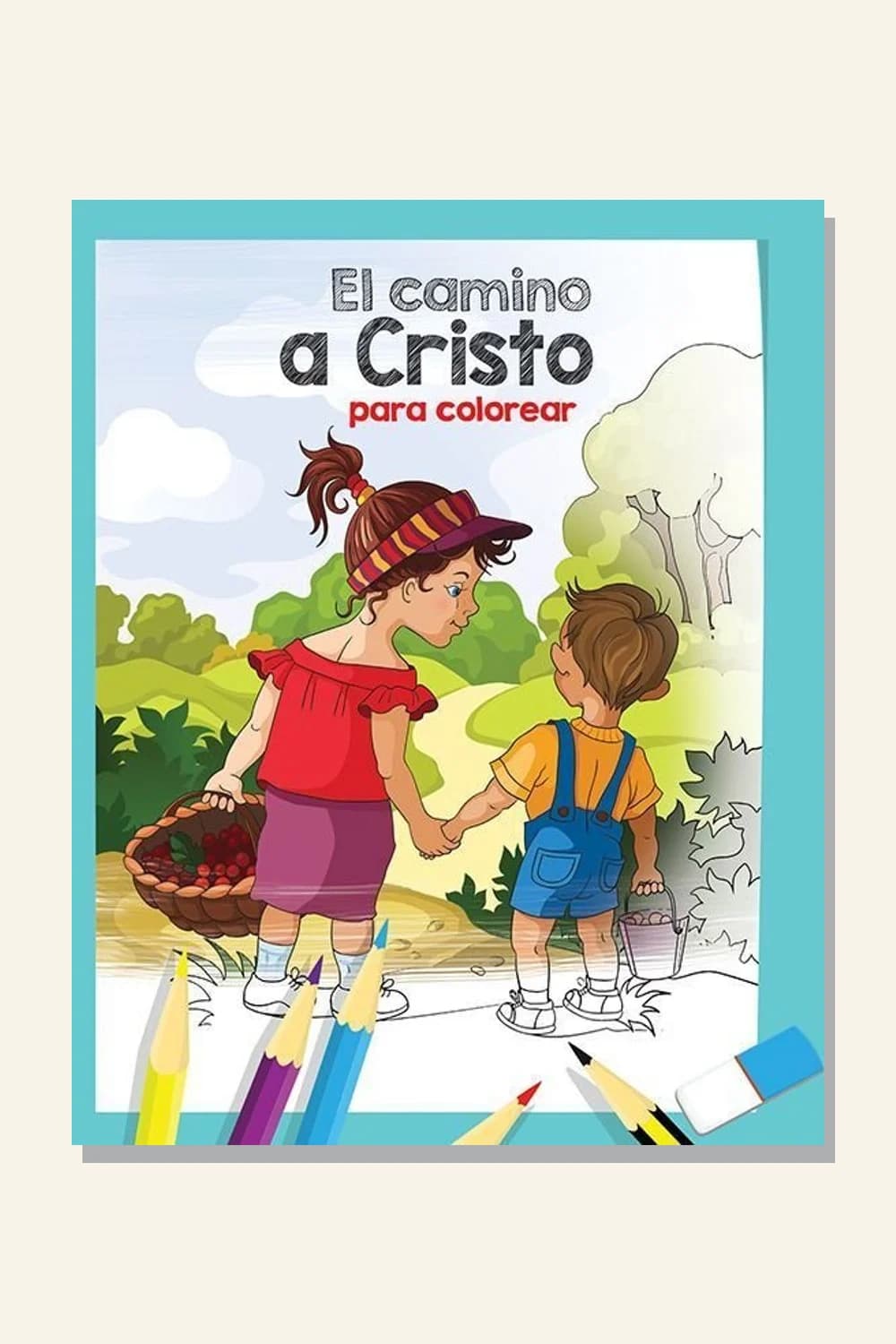 El camino a Cristo para colorear