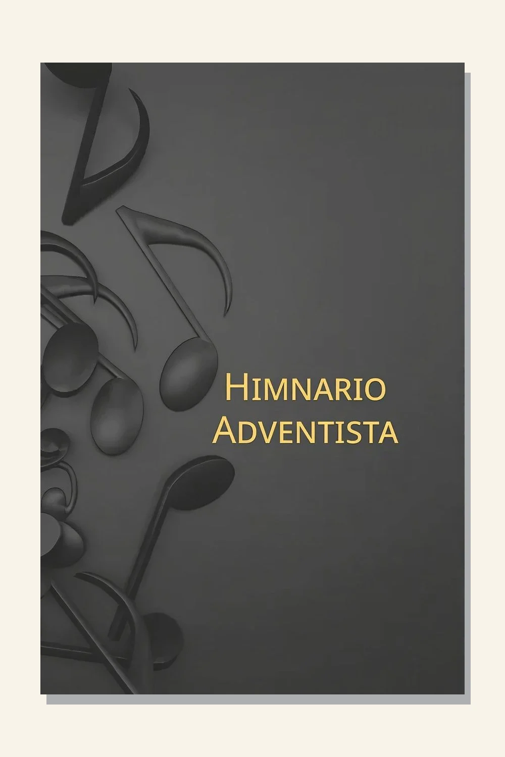 Himnario adventista letra grande, negro