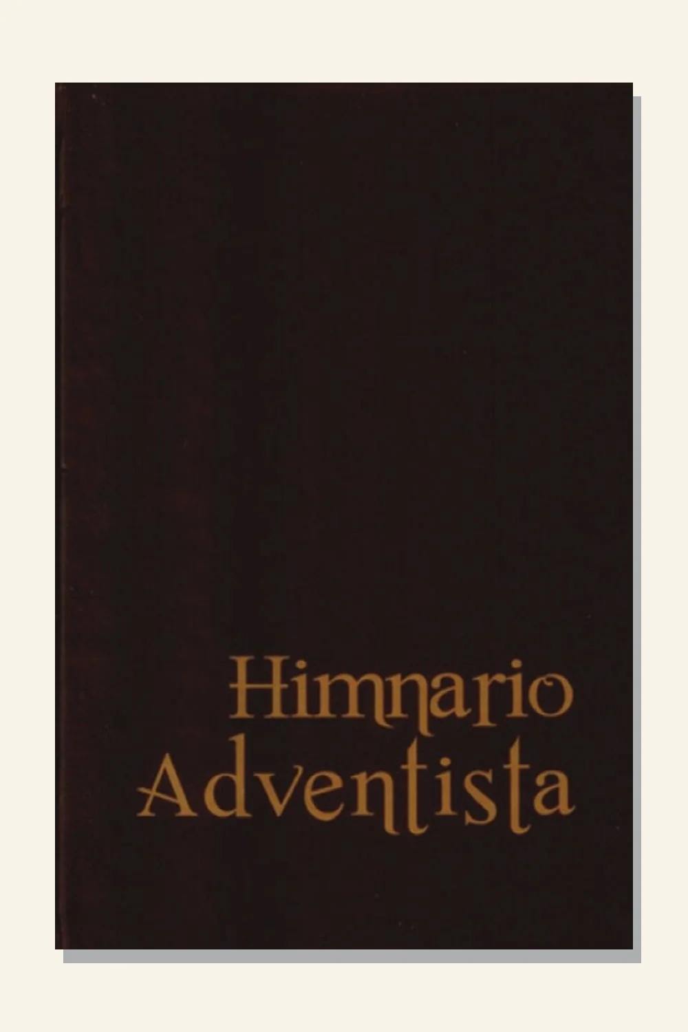 Himnario adventista mediano negro sin música