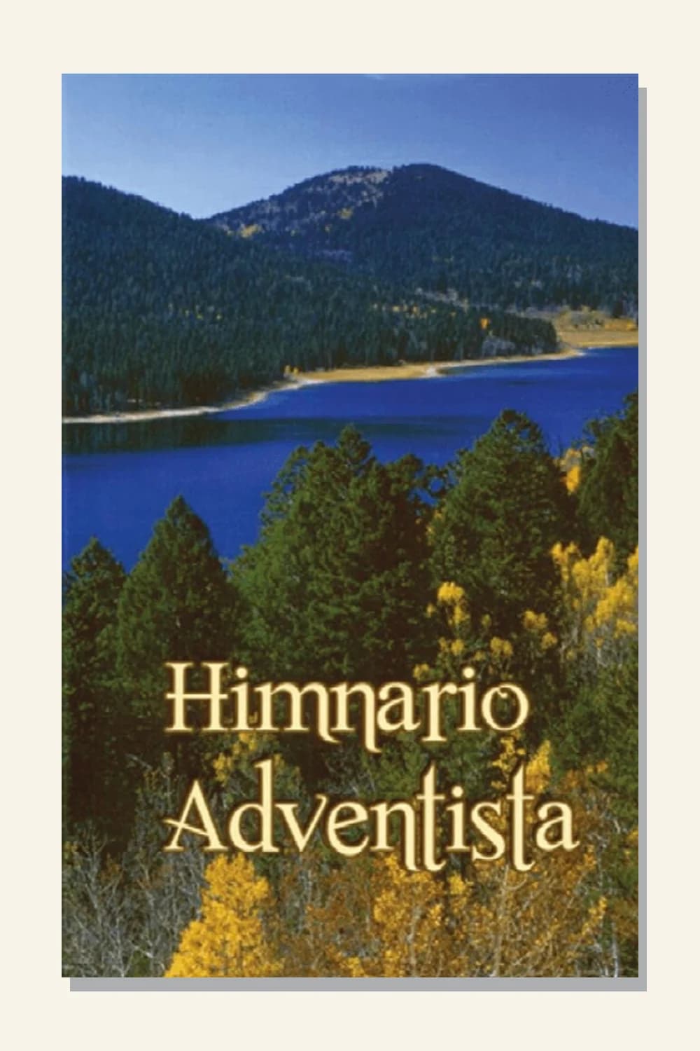 Himnario adventista pequeño azul sin música