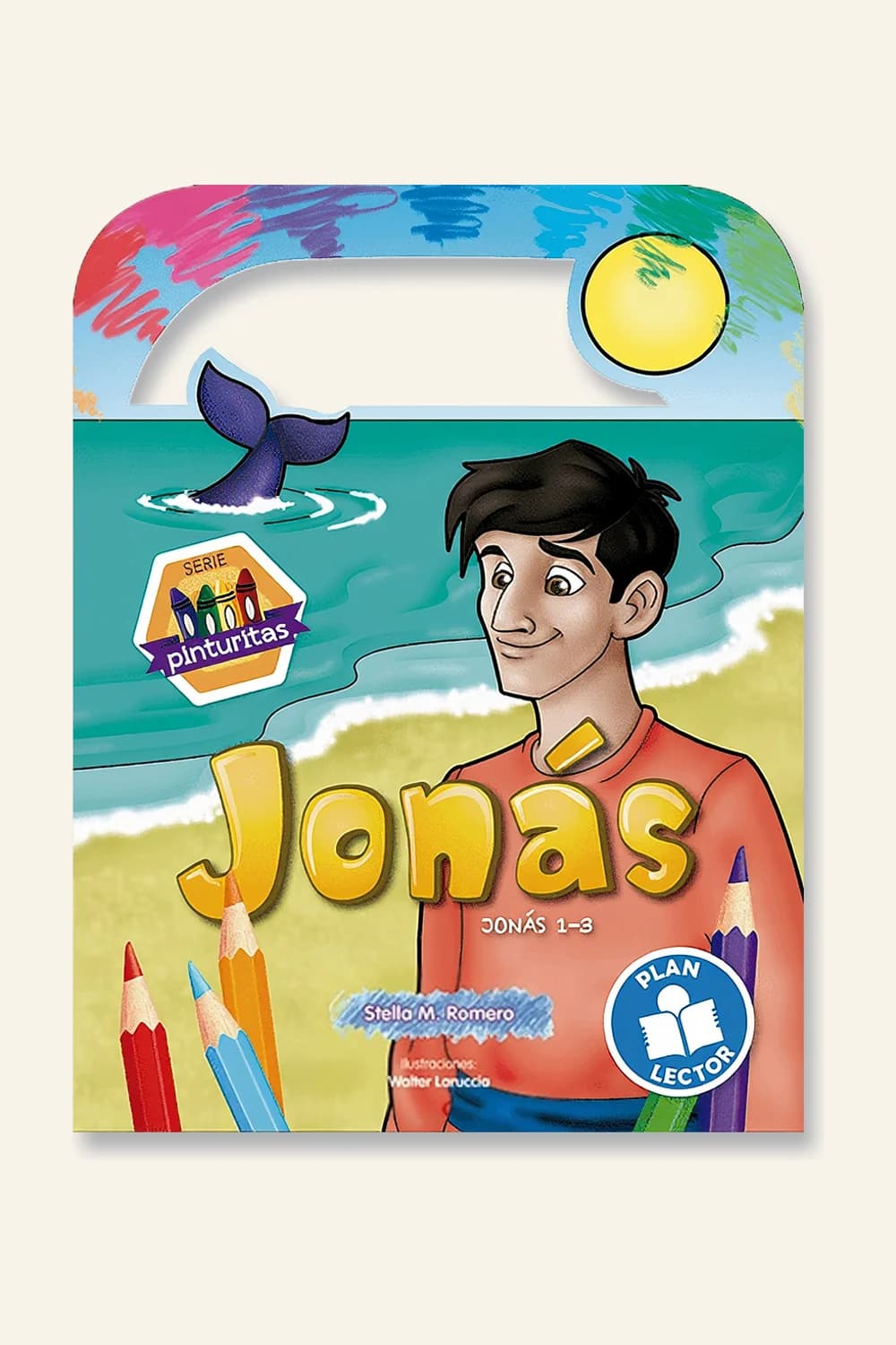 Jonás, cartilla para colorear