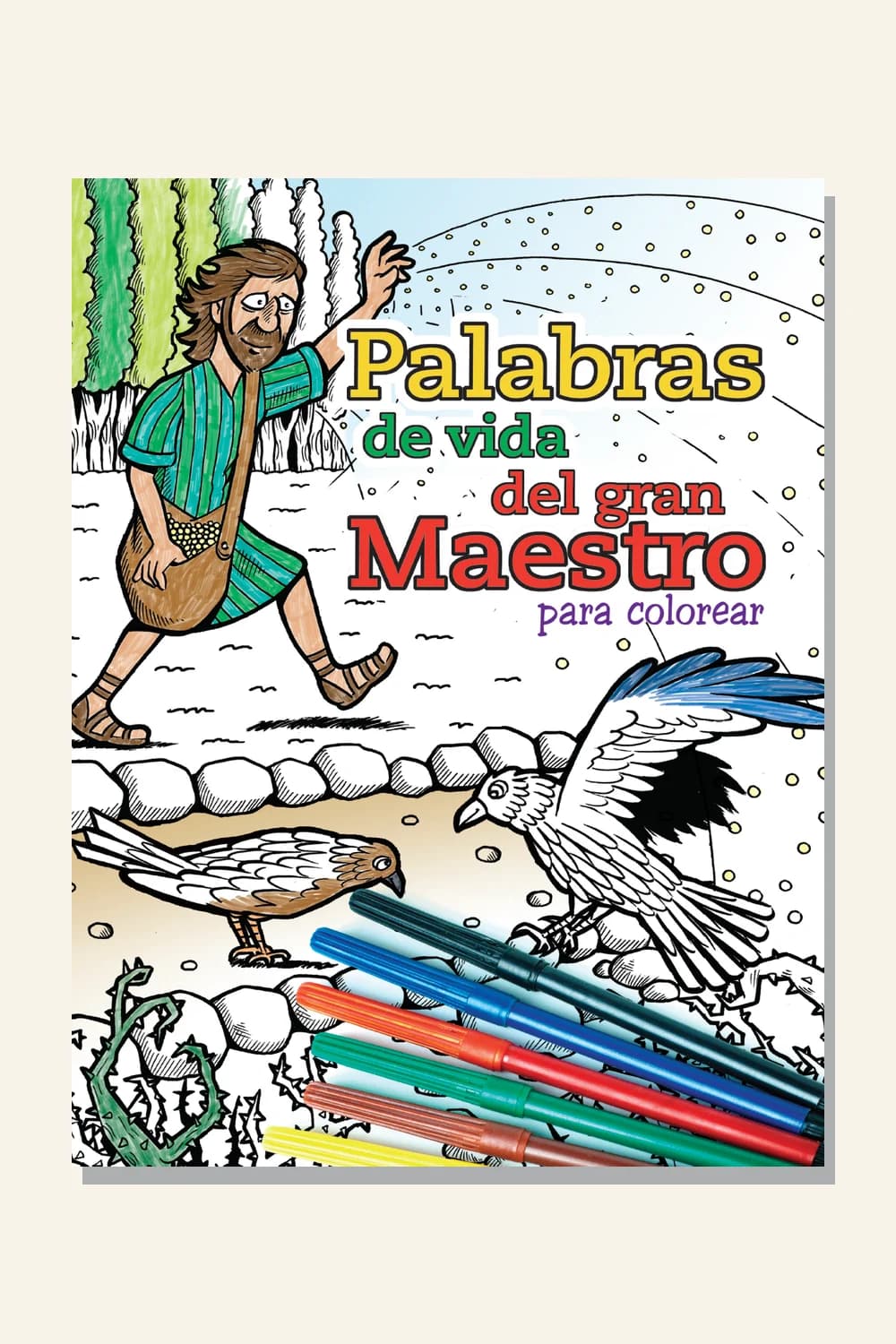 Palabras de vida del gran Maestro para colorear
